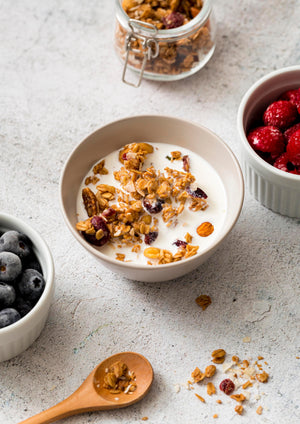 Yogur con Frutas y Granola - Balanfood