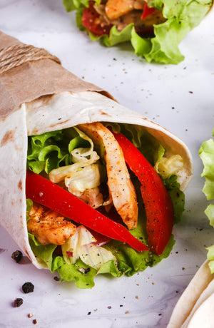 Wraps de Pollo y Aguacate - Balanfood